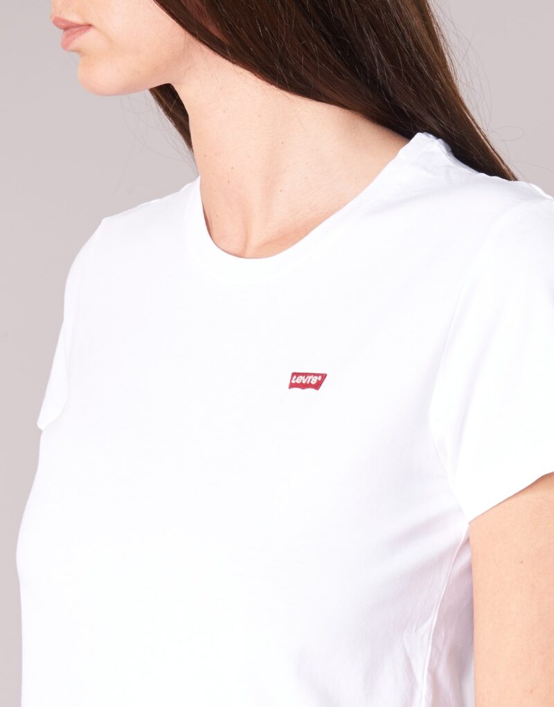 T-shirt  Levis  PERFECT TEE  Bianco -  T-shirt maniche corte Donna - 6