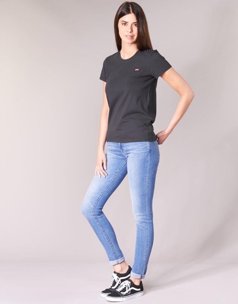 T-shirt  Levis  PERFECT TEE  Nero -  T-shirt maniche corte Donna - 3