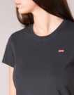 T-shirt  Levis  PERFECT TEE  Nero -  T-shirt maniche corte Donna - 6