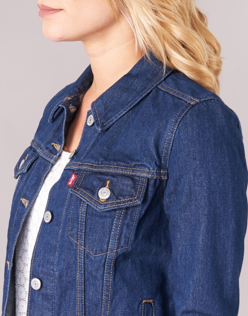 Jeansjacke Levis ORIGINAL TRUCKER Marine Giacche in jeans Frau - 6