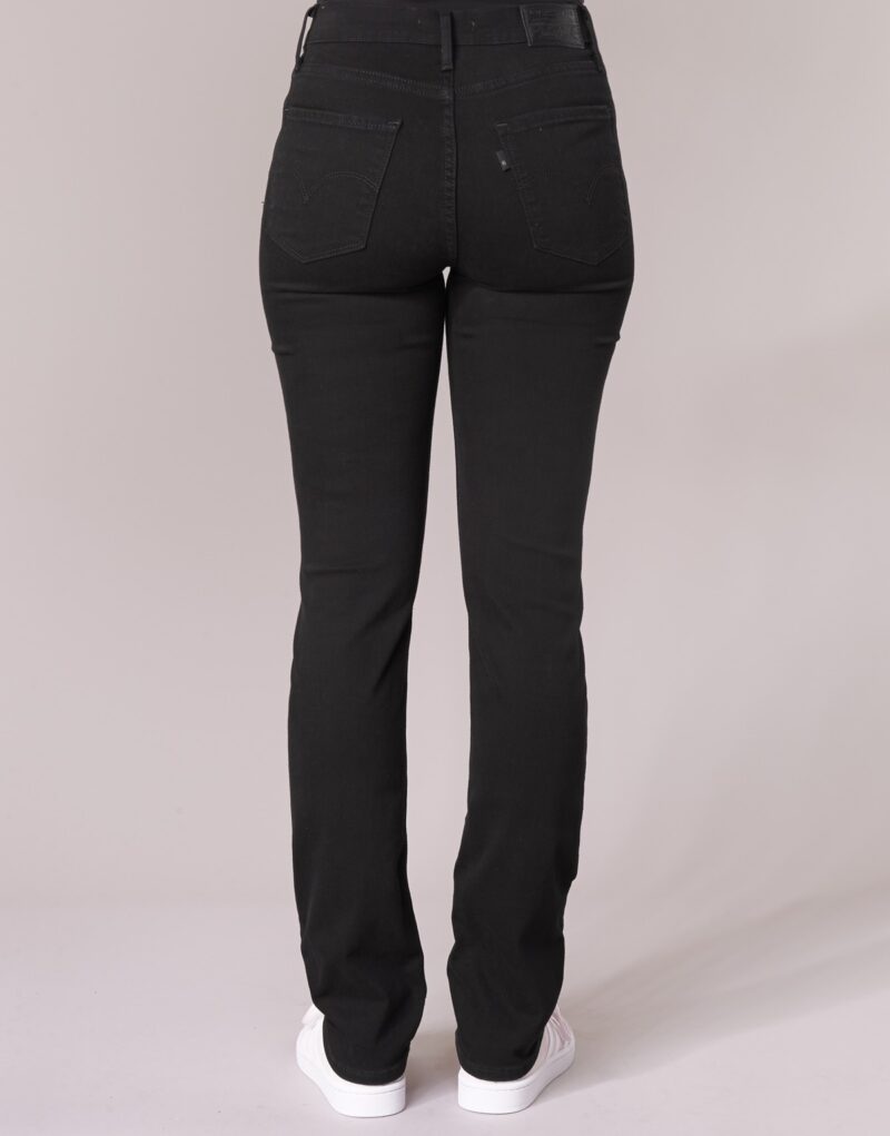 Jeans  Levis  724 HIGH RISE STRAIGHT  Nero Jeans Donna - 5