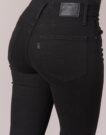 Jeans  Levis  724 HIGH RISE STRAIGHT  Nero Jeans Donna - 6