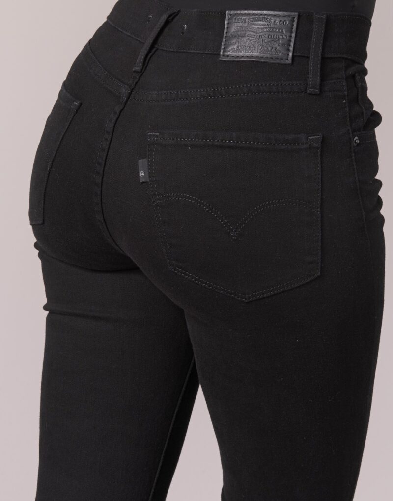Jeans  Levis  724 HIGH RISE STRAIGHT  Nero Jeans Donna - 6
