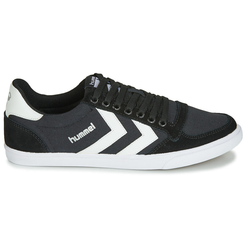 hummel TEN STAR LOW CANVAS Noir Baskets Homme - 2