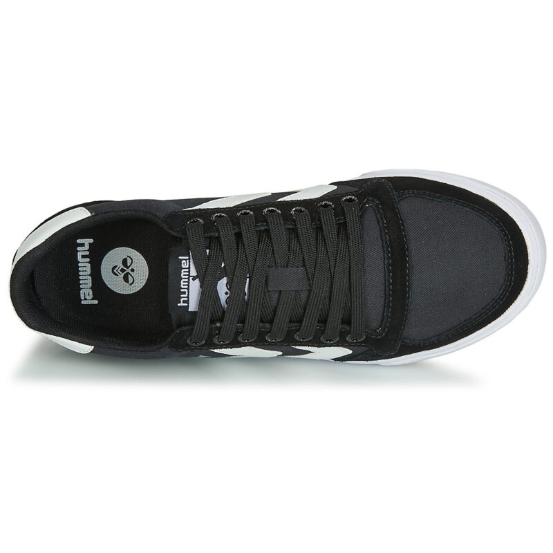 hummel TEN STAR LOW CANVAS Noir Baskets Homme - 6