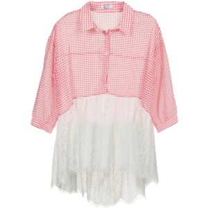 Camicia  Brigitte Bardot  AMBRE  Rosso -  Camicie Donna