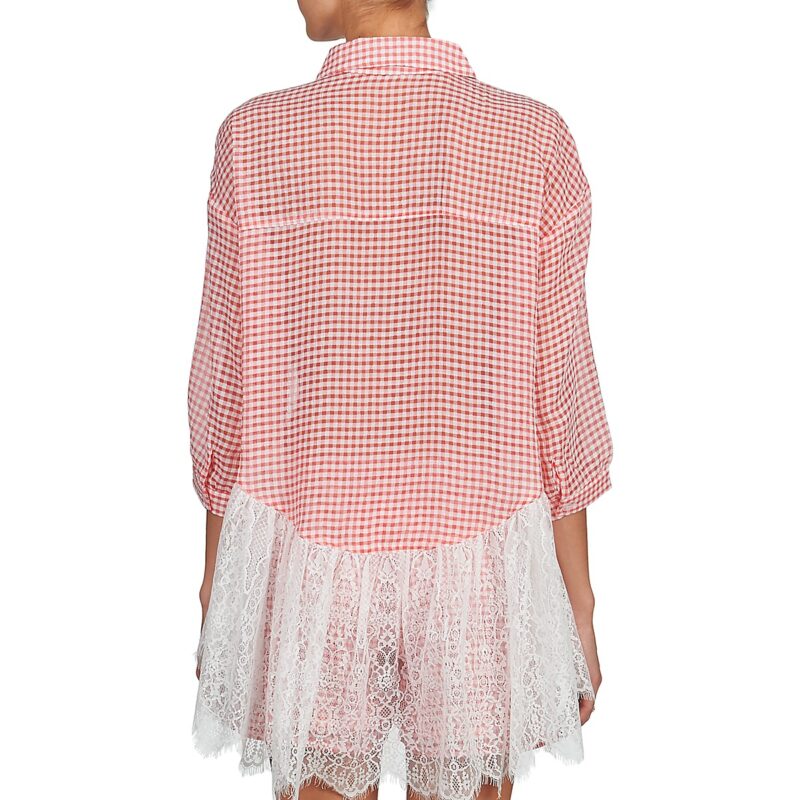 Camicia Brigitte Bardot AMBRE Rosso Camicie Donna - 6