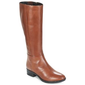 Geox  D FELICITY  Marrone -  Stivali bassi  Donna