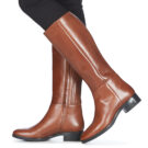 Geox D FELICITY Braune Stiefeletten f&uuml;r Damen - Gr&ouml;&szlig;e 8