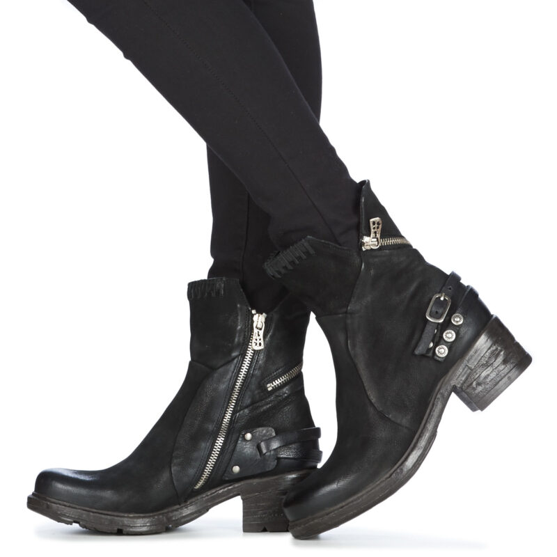 Airstep / A.S.98  NOVA 17  Nero -  Stivaletti Donna - 8