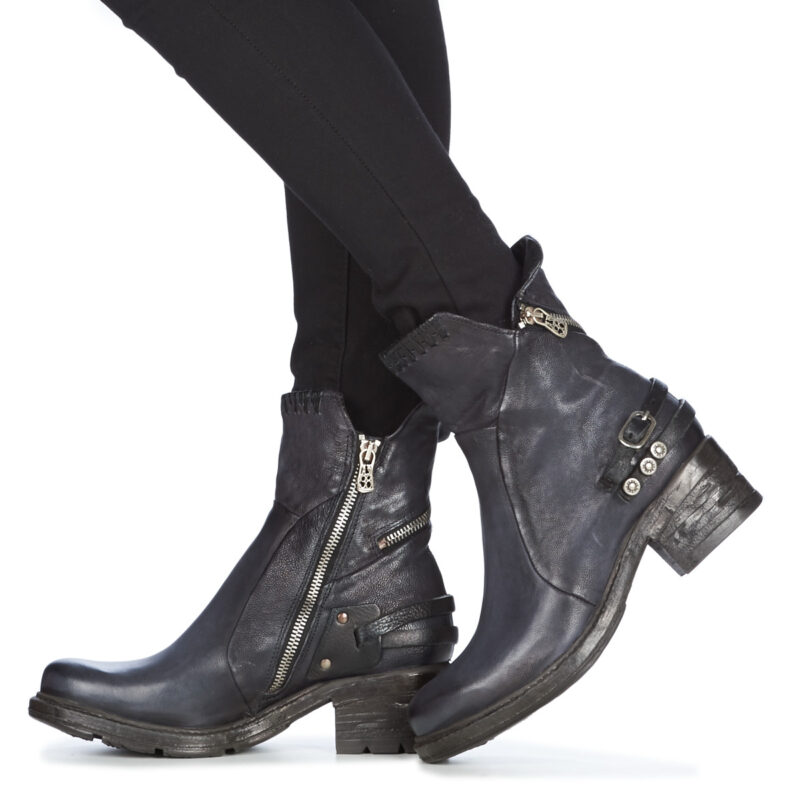 Airstep / A.S.98  NOVA 17  Blu -  Stivaletti Donna - 8