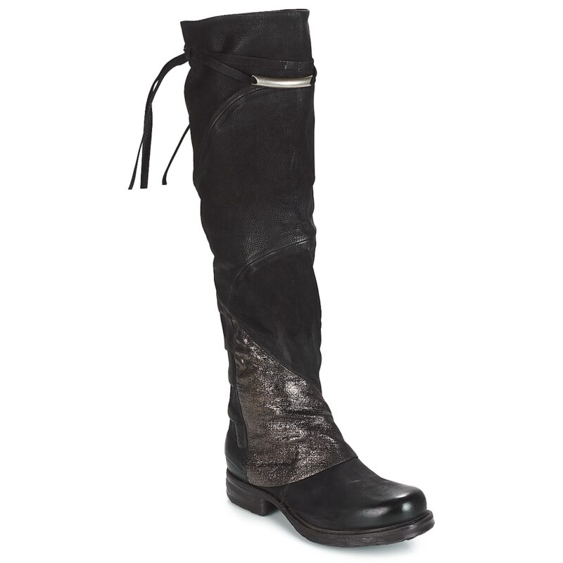 Airstep / A.S.98  SAINT EC PATCH  Nero Stivali a metà coscia Donna - 1