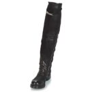 Airstep / A.S.98  SAINT EC PATCH  Nero Stivali a metà coscia Donna - 3