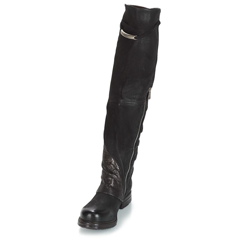 Airstep / A.S.98  SAINT EC PATCH  Nero Stivali a metà coscia Donna - 3