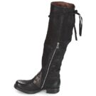 Airstep / A.S.98  SAINT EC PATCH  Nero Stivali a metà coscia Donna - 4