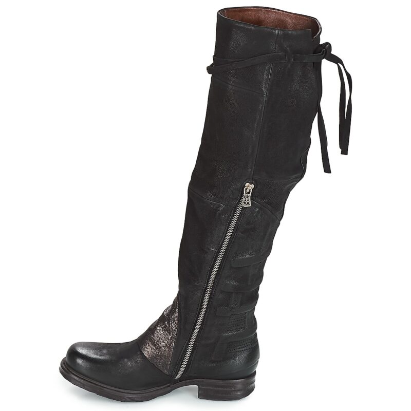 Airstep / A.S.98  SAINT EC PATCH  Nero Stivali a metà coscia Donna - 4