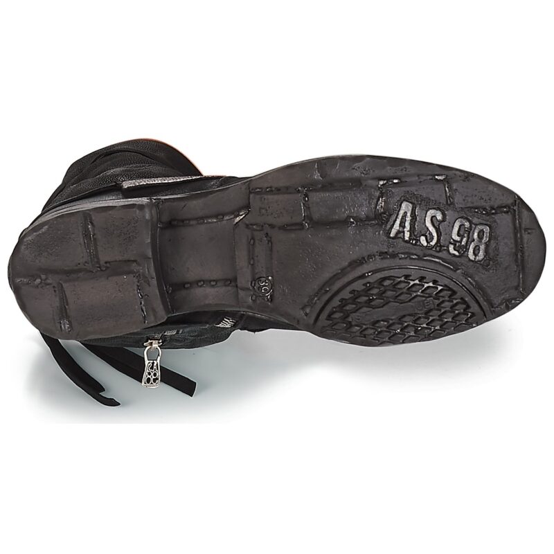 Airstep / A.S.98  SAINT EC PATCH  Nero Stivali a metà coscia Donna - 7