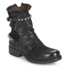 Airstep AS98 SAINT 14 Schwarze Damen-Ankle-Boots - Gr&ouml;&szlig;e 1