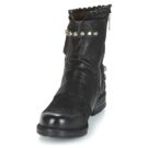 Airstep AS98 SAINT 14 Schwarze Damen-Ankle-Boots - Gr&ouml;&szlig;e 3