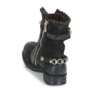 Airstep AS98 SAINT 14 Schwarze Damen-Ankle-Boots - Gr&ouml;&szlig;e 5
