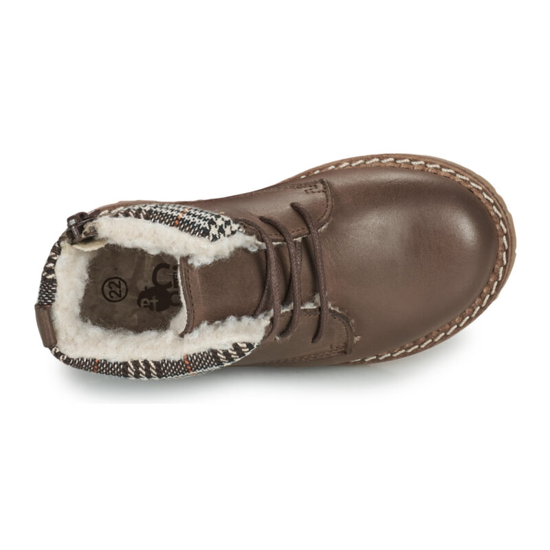 Citrouille et Compagnie JAMBOUT Marrone Boots Bambino - 6
