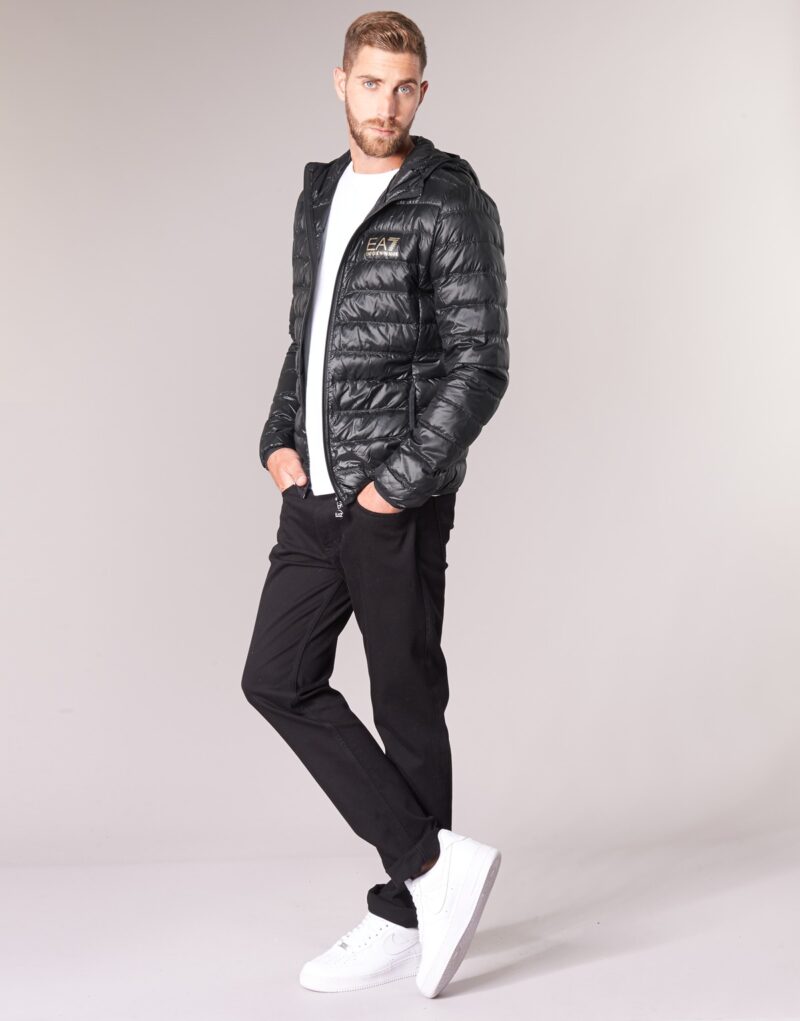 Doudoune Emporio Armani EA7 TRAIN CORE ID M DOWN LIGHT Nero Piumini Uomo - 3
