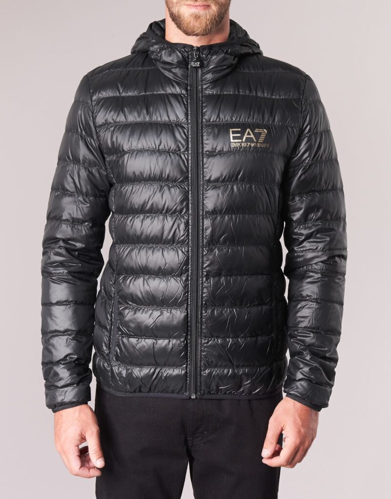 Doudoune Emporio Armani EA7 TRAIN CORE ID M DOWN LIGHT Nero Piumini Uomo - 4