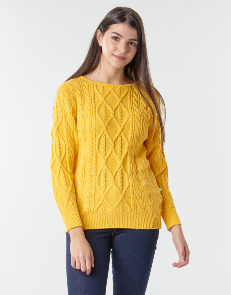 Jumper Betty London JEDRO Yellow Women's Sweaters - 2
