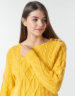 Jumper Betty London JEDRO Yellow Women's Sweaters - 5