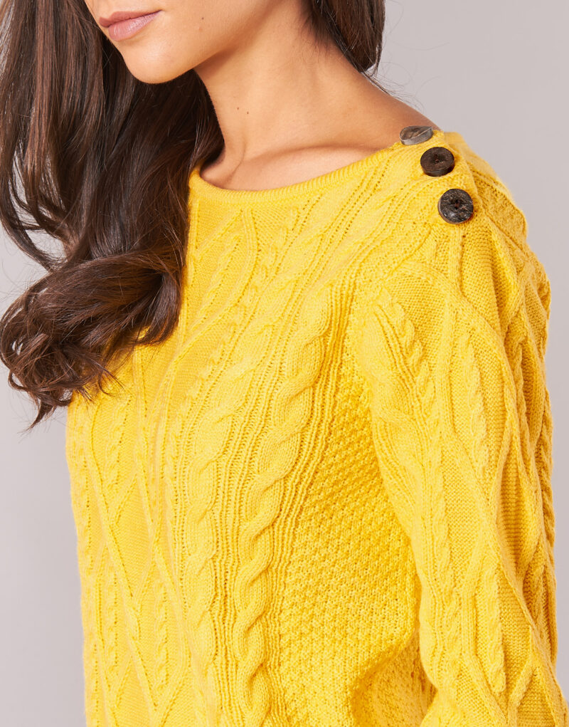 Jumper Betty London JEDRO Yellow Women's Sweaters - 6