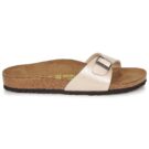 BIRKENSTOCK Madrid Birko-flor / Perla / White / Stretto Beige Ciabatta Donna - 2