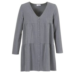 Abito corto  Betty London  JOGURET  Grigio -  Abiti corti Donna