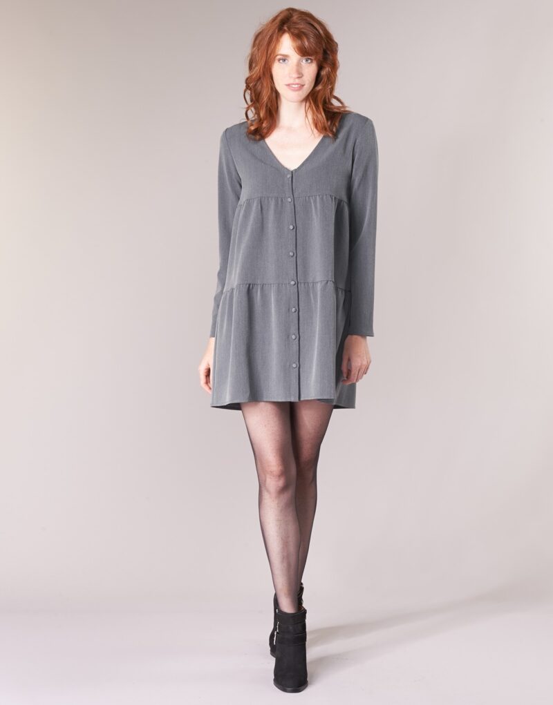 Abito corto Betty London JOGURET Grigio Abiti corti Donna - 2