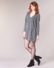 Abito corto Betty London JOGURET Grigio Abiti corti Donna - 3