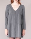 Abito corto Betty London JOGURET Grigio Abiti corti Donna - 4