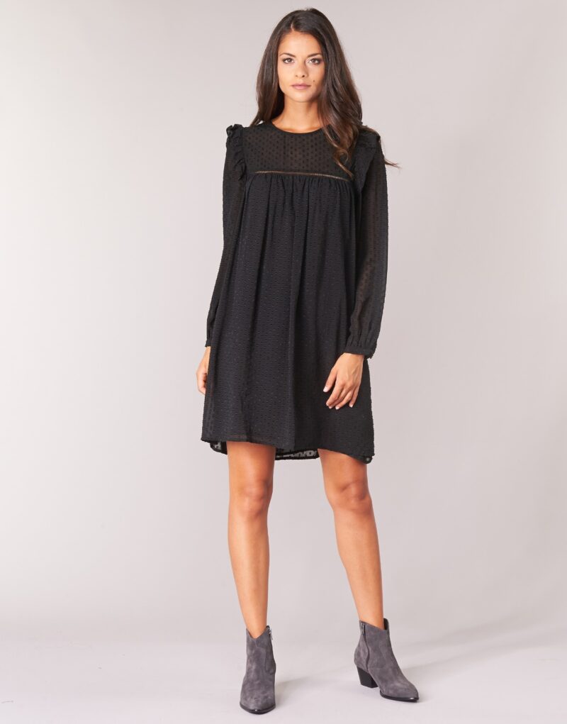 Abito corto  Moony Mood  PREYAT  Nero -  Abiti corti Donna - 2