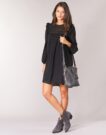 Abito corto  Moony Mood  PREYAT  Nero -  Abiti corti Donna - 3