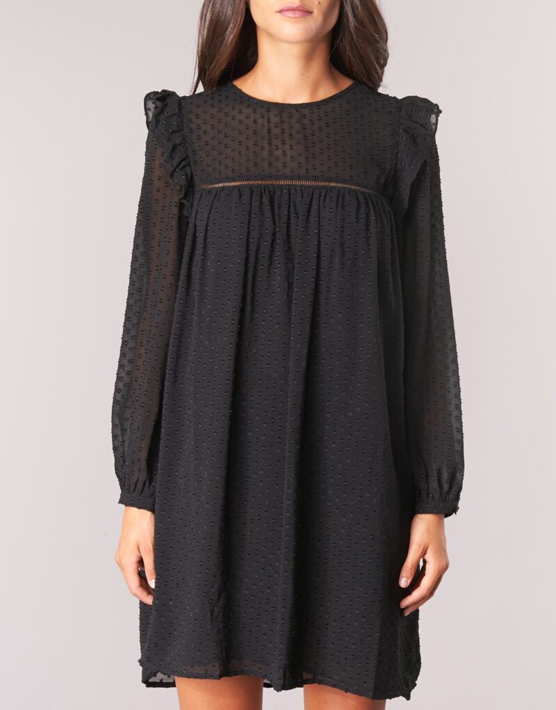 Abito corto  Moony Mood  PREYAT  Nero -  Abiti corti Donna - 4