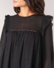 Abito corto  Moony Mood  PREYAT  Nero -  Abiti corti Donna - 6