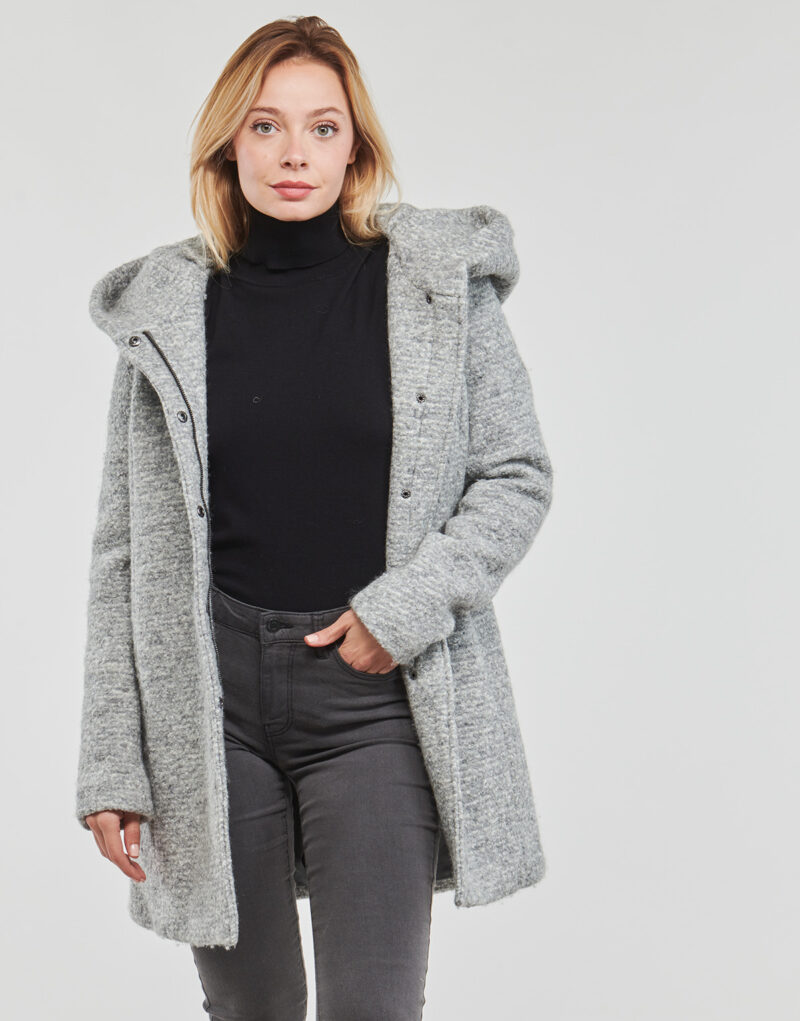 Mantella  Only  ONLSEDONA  Grigio Mantelle Donna - 2