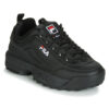 Fila  DISRUPTOR LOW WMN  Nero Sneakers basse Donna