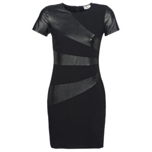 Abito corto  Moony Mood  POULOU  Nero -  Abiti corti Donna