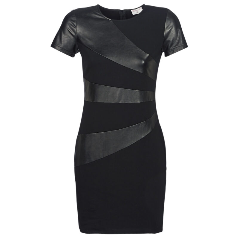 Abito corto  Moony Mood  POULOU  Nero -  Abiti corti Donna - 1