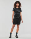 Abito corto  Moony Mood  POULOU  Nero -  Abiti corti Donna - 2