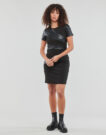 Abito corto  Moony Mood  POULOU  Nero -  Abiti corti Donna - 3