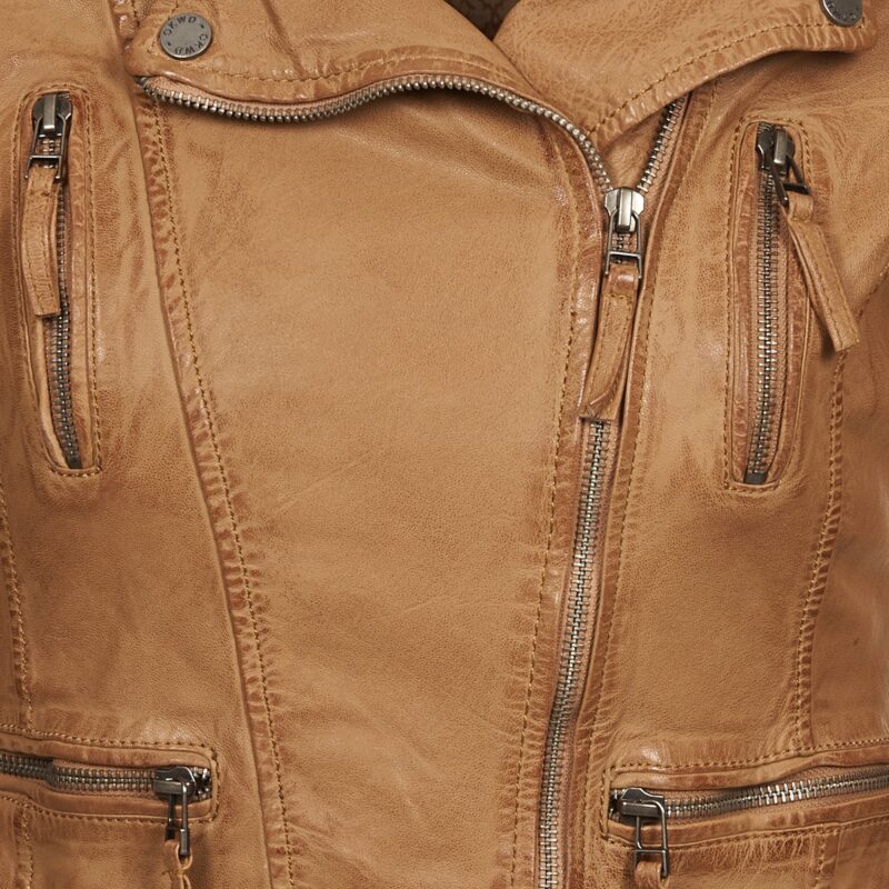 Giacca in pelle Oakwood CAMERA Marrone Giacche in pelle Donna - 7