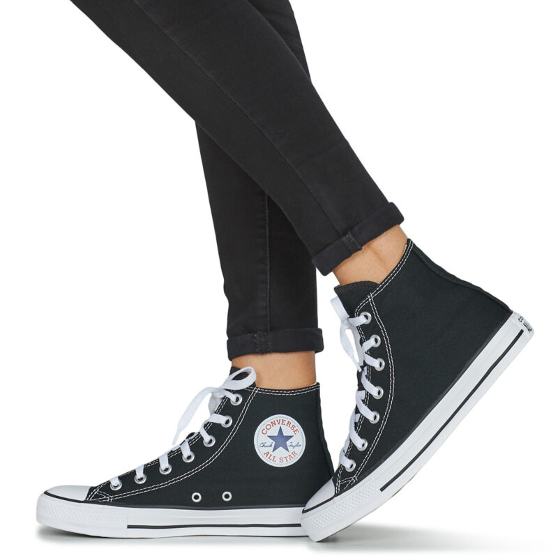 Converse CHUCK TAYLOR ALL STAR CORE HI Schwarze High-Top-Sneaker f&uuml;r Herren - Gr&ouml;&szlig;e 7