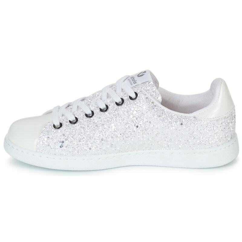 Victoria TENIS GLITTER Bianco Sneakers basse Donna - 4