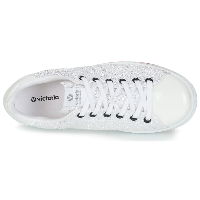 Victoria TENIS GLITTER Bianco Sneakers basse Donna - 6