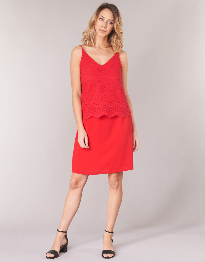 Abito corto Betty London KULIA Rosso Abiti corti Donna - 2